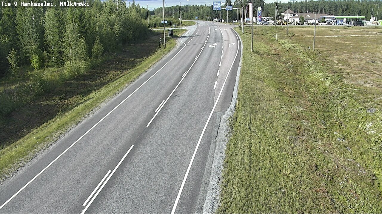 Kelikamerat Kuva Tie 9 Hankasalmi, Nälkämäki, Hankasalmi, Keski-Suomi