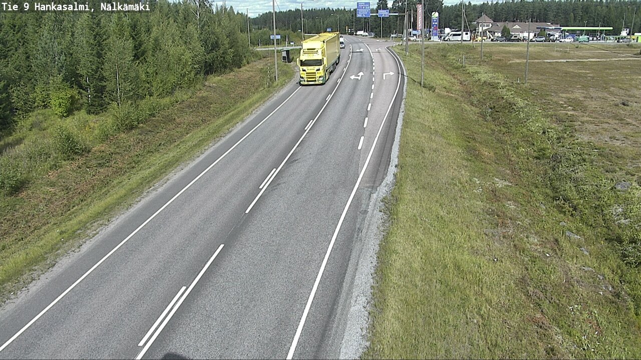 Kelikamerat Kuva Tie 9 Hankasalmi, Nälkämäki, Hankasalmi, Keski-Suomi