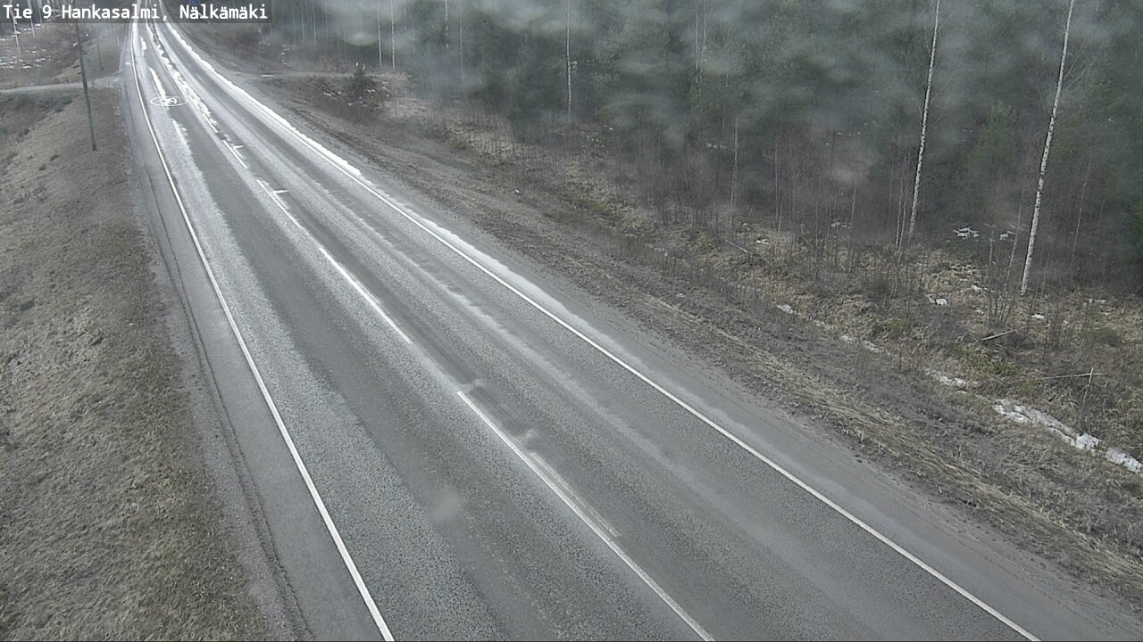 Weather Camera Image Road 9 Hankasalmi, Nälkämäki, Hankasalmi, Keski-Suomi