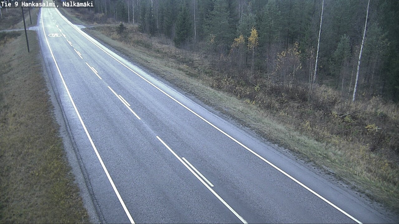 Kelikamerat Kuva Tie 9 Hankasalmi, Nälkämäki, Hankasalmi, Keski-Suomi