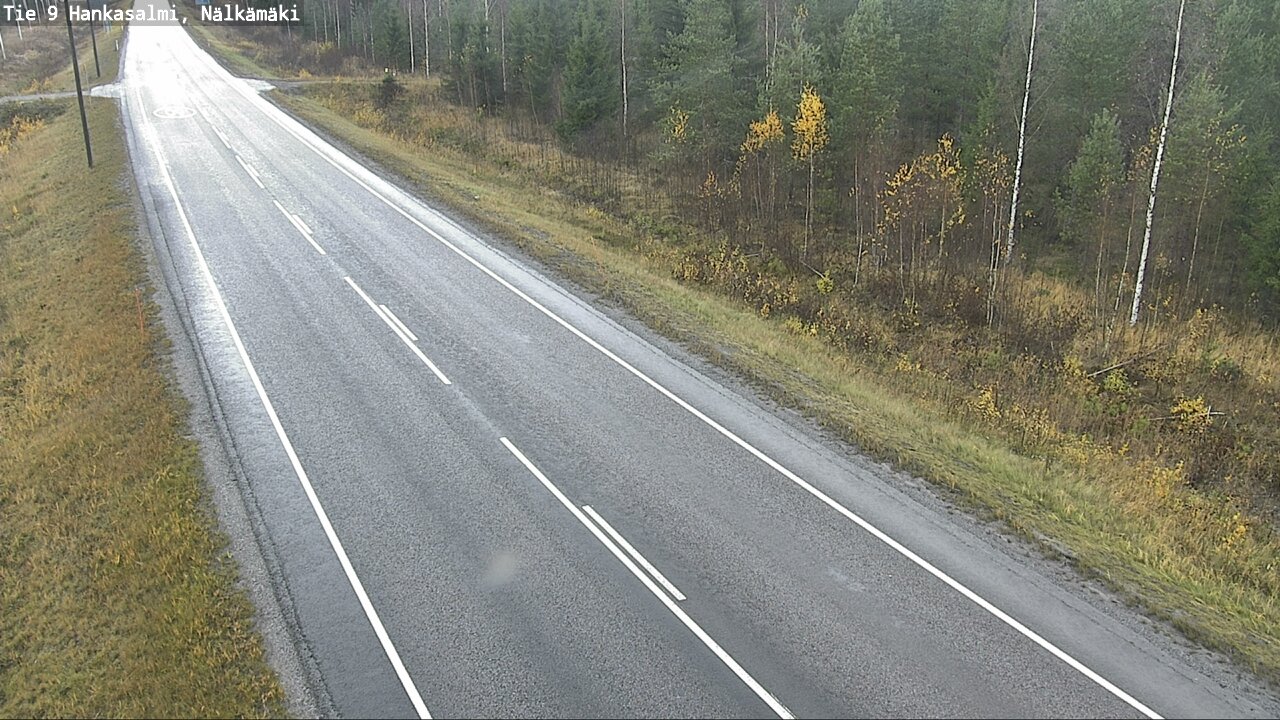 Kelikamerat Kuva Tie 9 Hankasalmi, Nälkämäki, Hankasalmi, Keski-Suomi