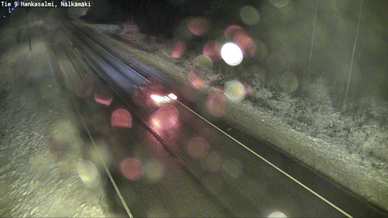 Weather Camera Image Road 9 Hankasalmi, Nälkämäki, Hankasalmi, Keski-Suomi