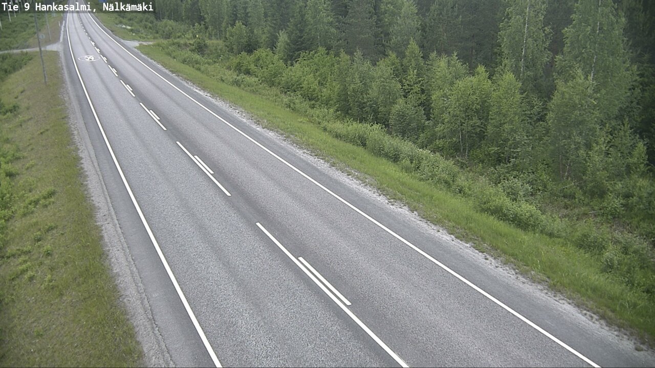 Kelikamerat Kuva Tie 9 Hankasalmi, Nälkämäki, Hankasalmi, Keski-Suomi