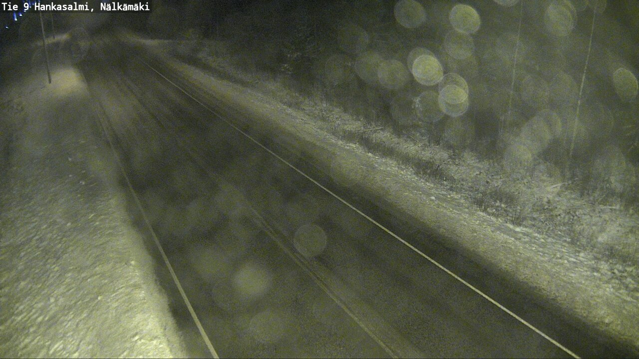 Weather Camera Image Road 9 Hankasalmi, Nälkämäki, Hankasalmi, Keski-Suomi