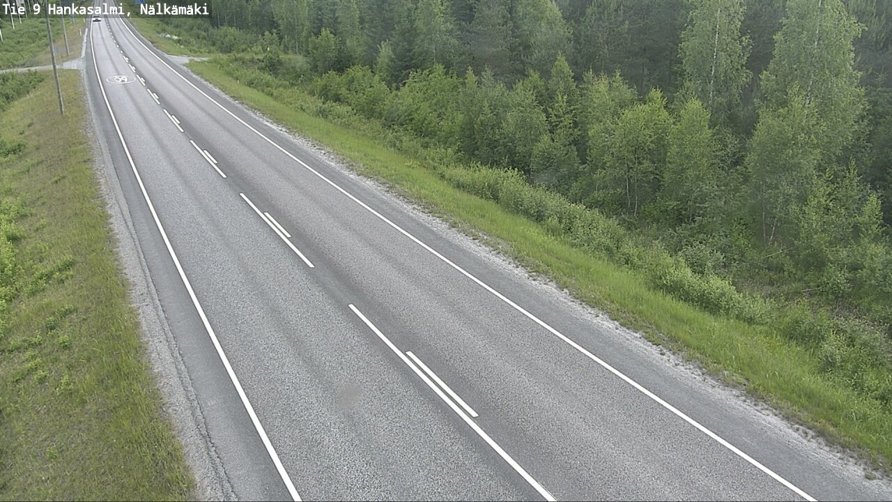 Kelikamerat Kuva Tie 9 Hankasalmi, Nälkämäki, Hankasalmi, Keski-Suomi