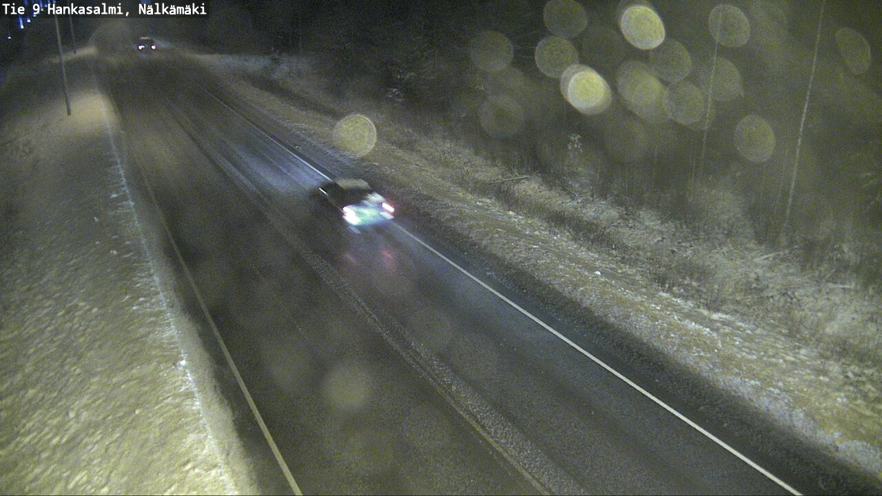 Weather Camera Image Road 9 Hankasalmi, Nälkämäki, Hankasalmi, Keski-Suomi