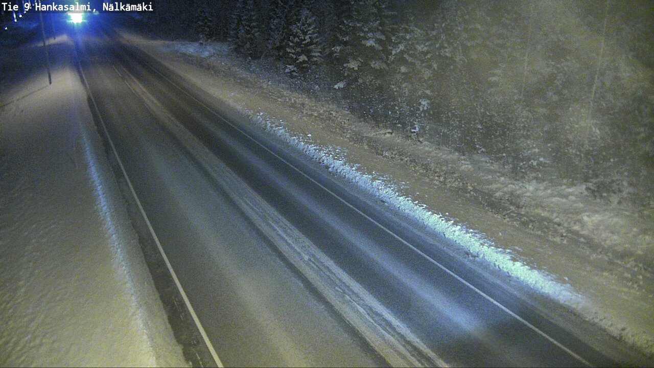Weather Camera Image Road 9 Hankasalmi, Nälkämäki, Hankasalmi, Keski-Suomi