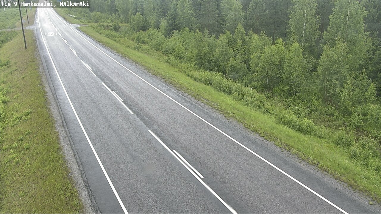 Kelikamerat Kuva Tie 9 Hankasalmi, Nälkämäki, Hankasalmi, Keski-Suomi