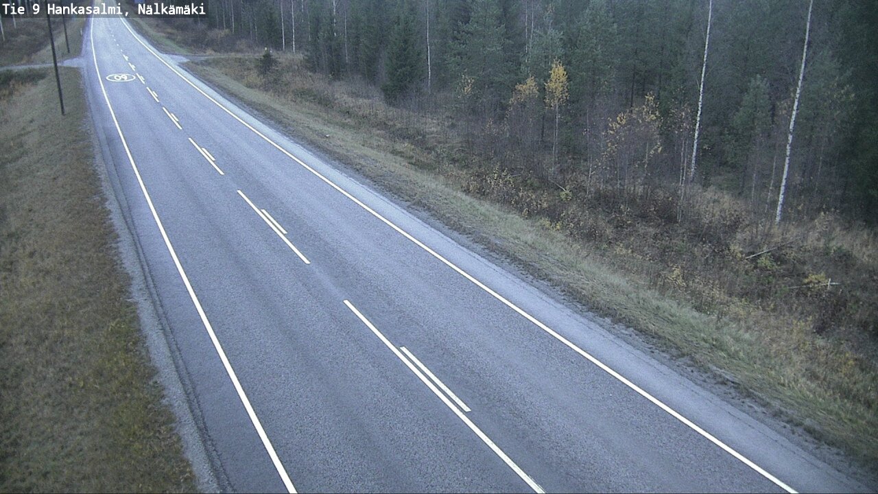 Kelikamerat Kuva Tie 9 Hankasalmi, Nälkämäki, Hankasalmi, Keski-Suomi