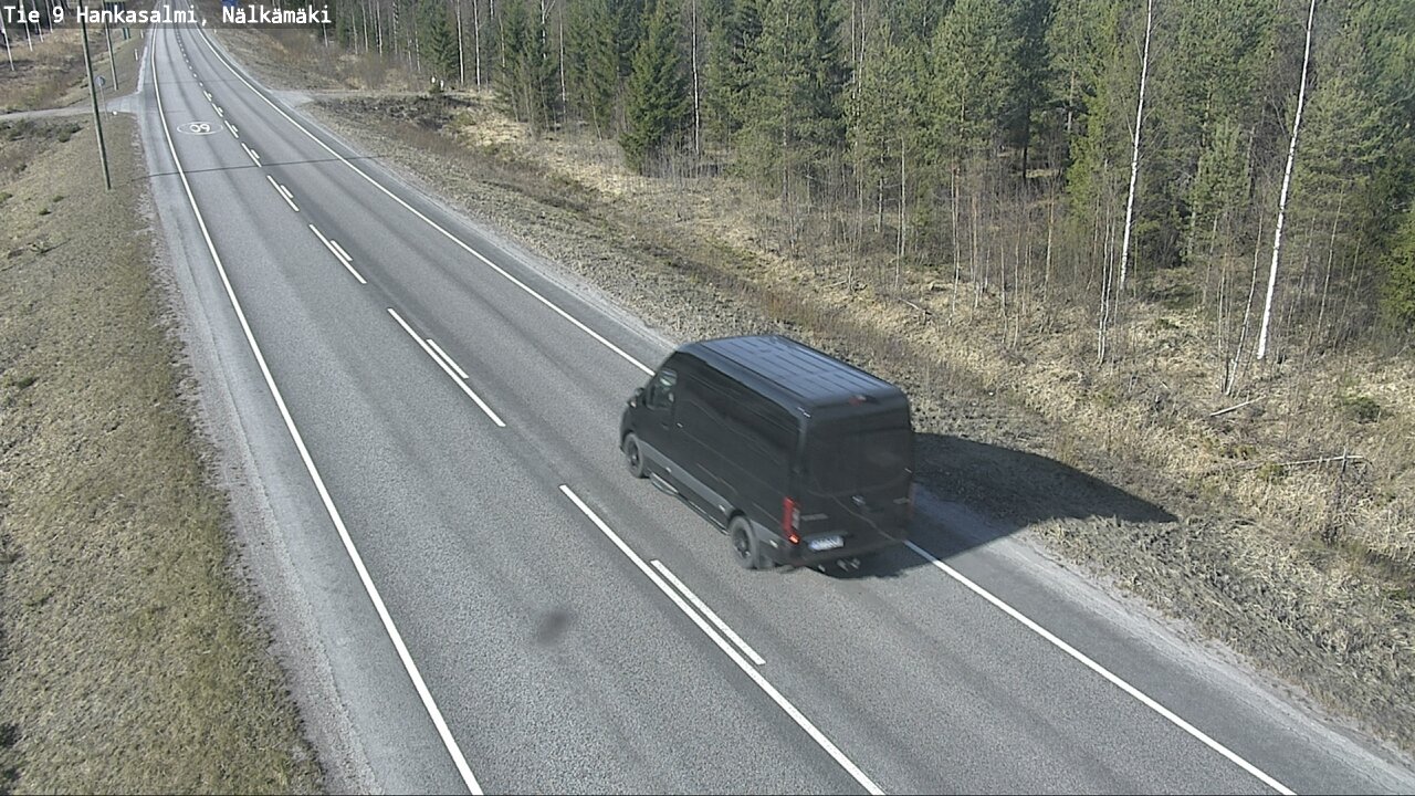 Kelikamerat Kuva Tie 9 Hankasalmi, Nälkämäki, Hankasalmi, Keski-Suomi
