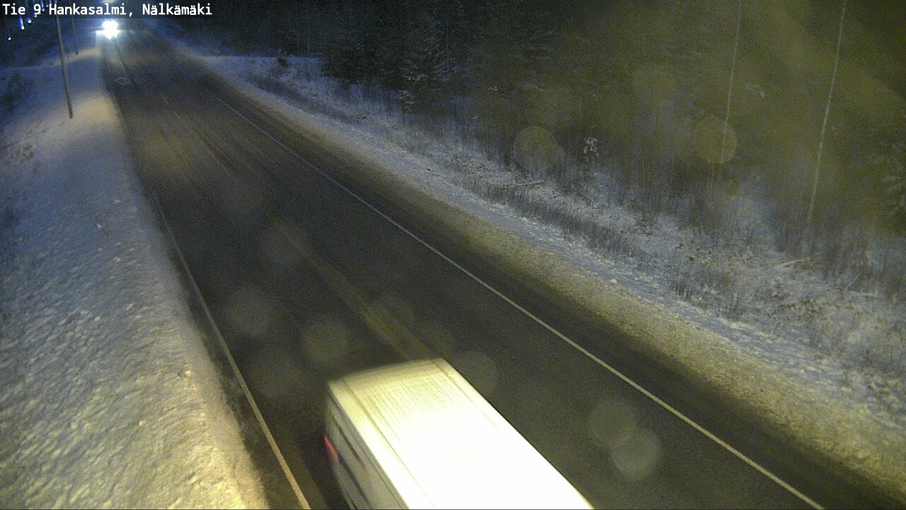 Weather Camera Image Road 9 Hankasalmi, Nälkämäki, Hankasalmi, Keski-Suomi