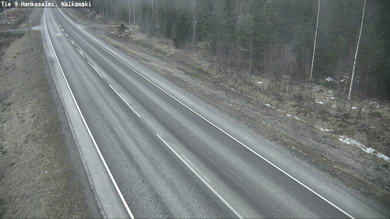 Kelikamerat Kuva Tie 9 Hankasalmi, Nälkämäki, Hankasalmi, Keski-Suomi