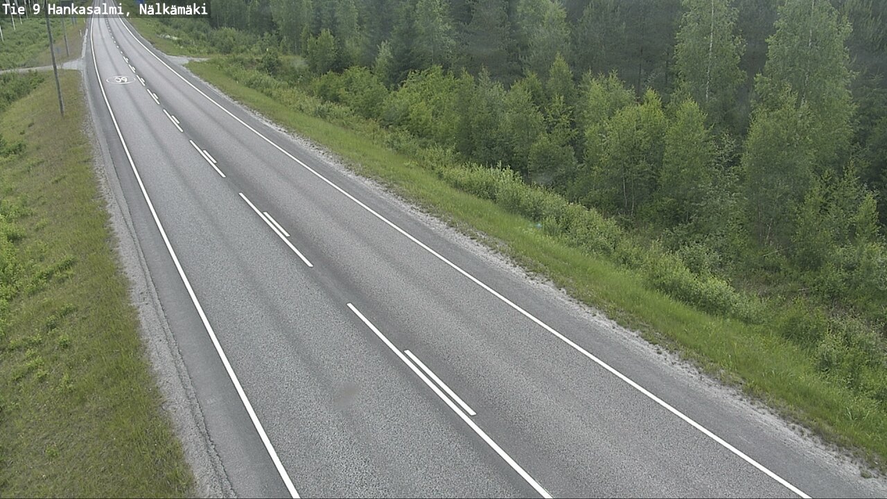 Kelikamerat Kuva Tie 9 Hankasalmi, Nälkämäki, Hankasalmi, Keski-Suomi