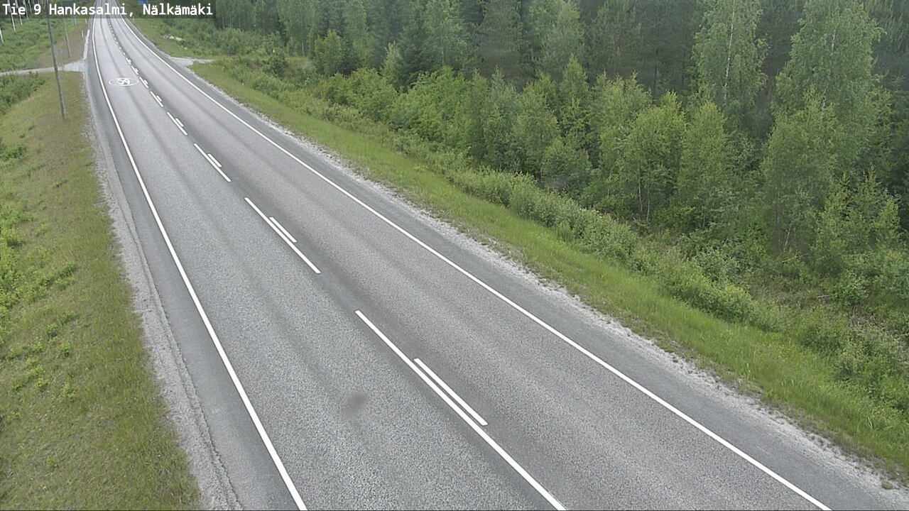 Kelikamerat Kuva Tie 9 Hankasalmi, Nälkämäki, Hankasalmi, Keski-Suomi