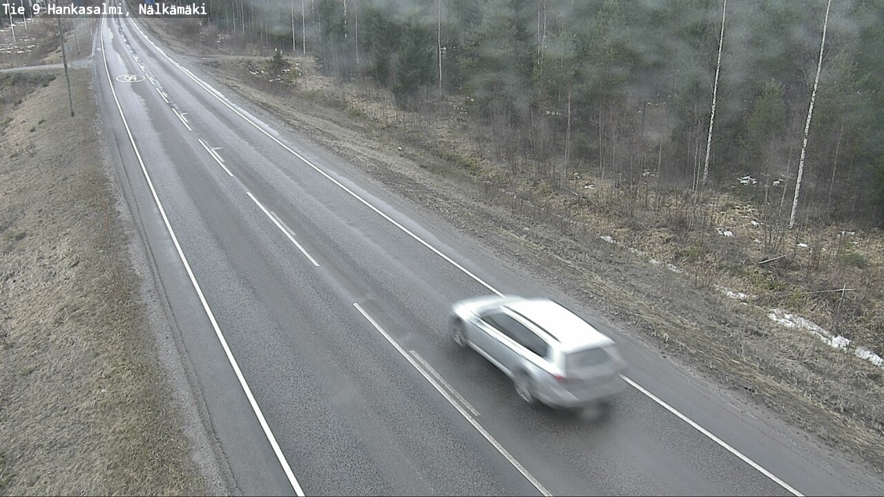 Weather Camera Image Road 9 Hankasalmi, Nälkämäki, Hankasalmi, Keski-Suomi