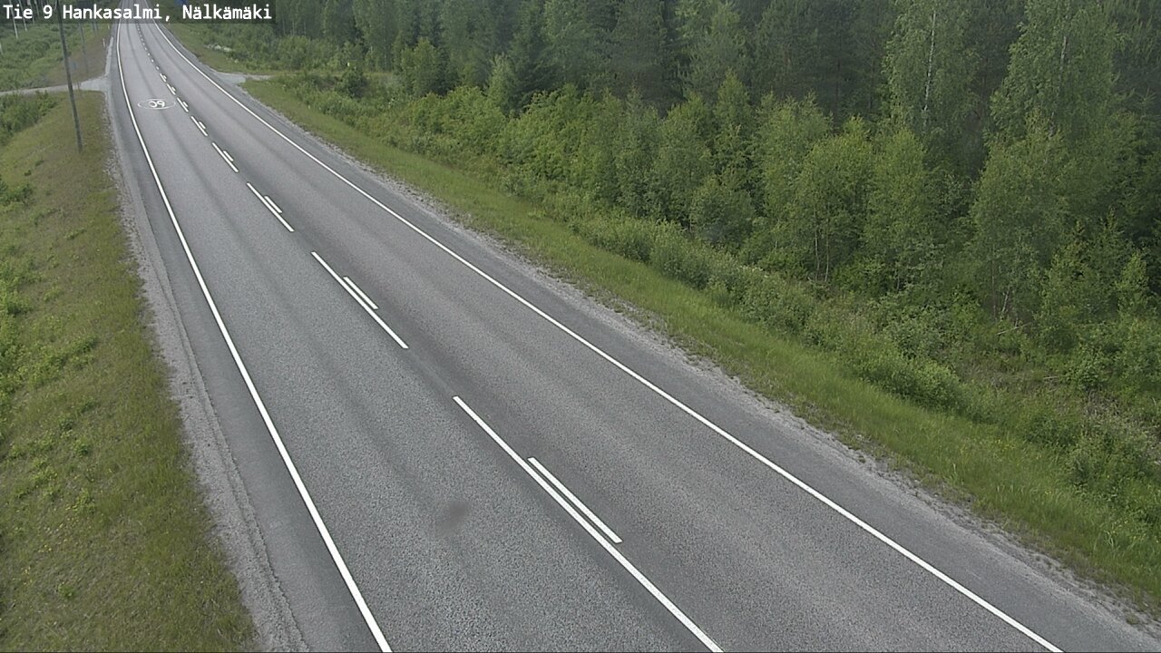 Kelikamerat Kuva Tie 9 Hankasalmi, Nälkämäki, Hankasalmi, Keski-Suomi