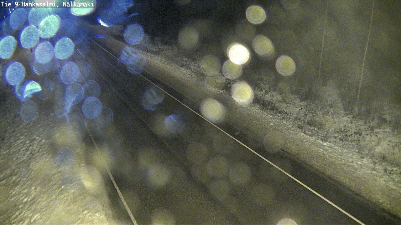 Weather Camera Image Road 9 Hankasalmi, Nälkämäki, Hankasalmi, Keski-Suomi