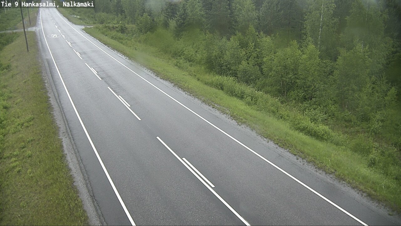 Kelikamerat Kuva Tie 9 Hankasalmi, Nälkämäki, Hankasalmi, Keski-Suomi