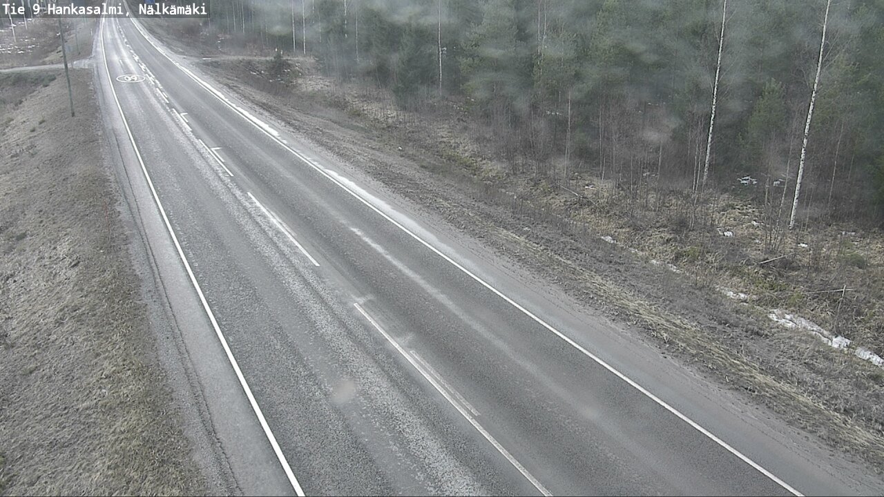 Weather Camera Image Road 9 Hankasalmi, Nälkämäki, Hankasalmi, Keski-Suomi