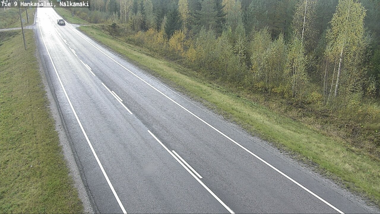 Weather Camera Image Road 9 Hankasalmi, Nälkämäki, Hankasalmi, Keski-Suomi