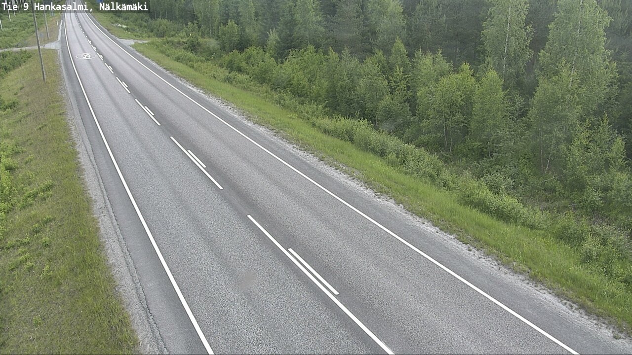 Kelikamerat Kuva Tie 9 Hankasalmi, Nälkämäki, Hankasalmi, Keski-Suomi