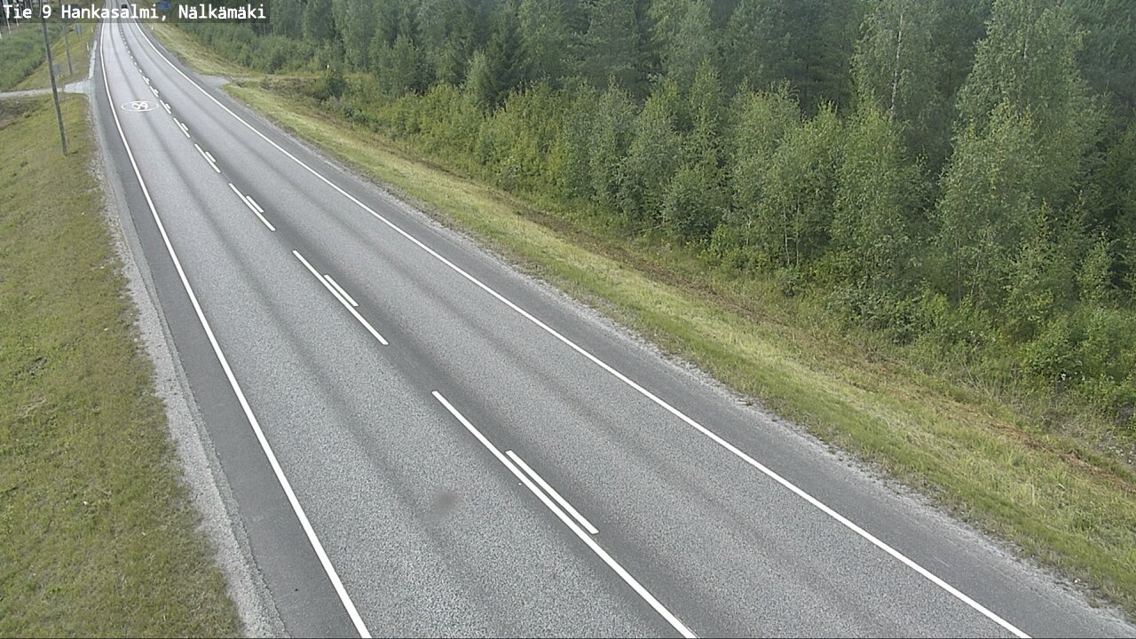 Weather Camera Image Road 9 Hankasalmi, Nälkämäki, Hankasalmi, Keski-Suomi