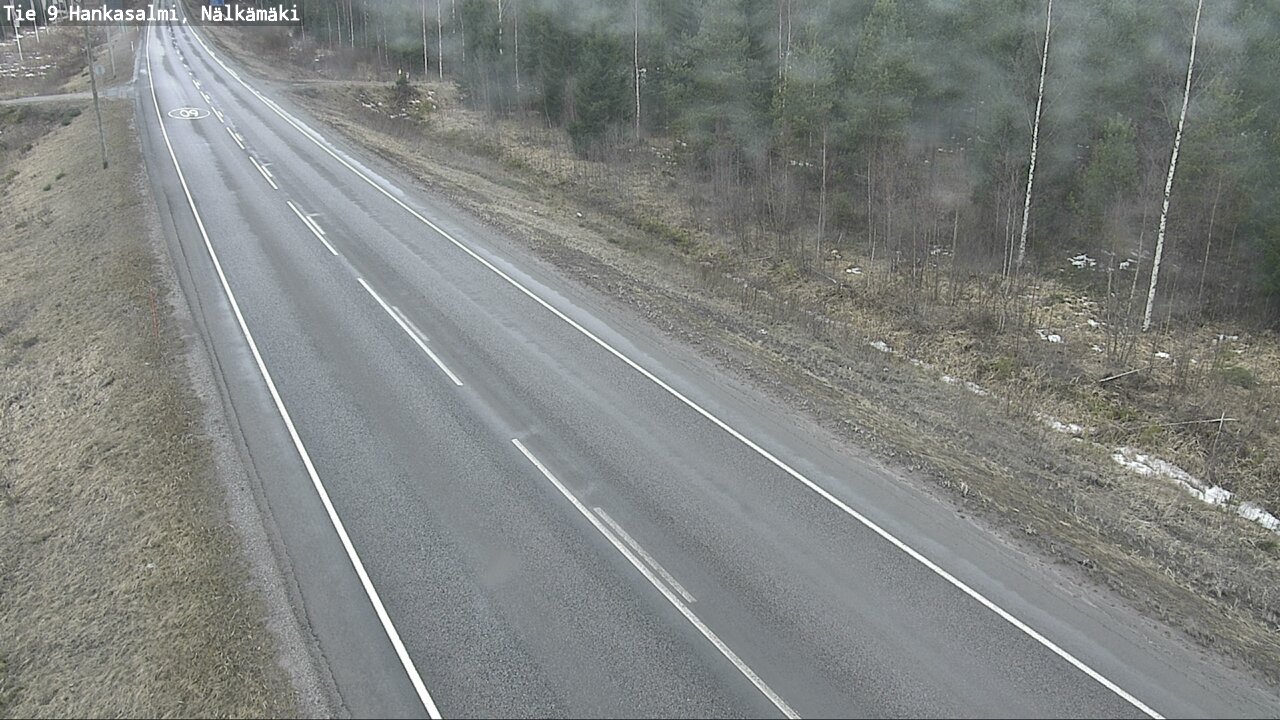 Weather Camera Image Road 9 Hankasalmi, Nälkämäki, Hankasalmi, Keski-Suomi