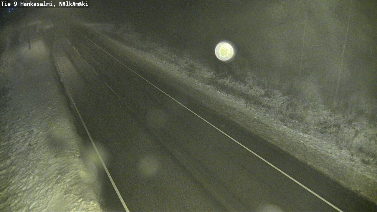 Weather Camera Image Road 9 Hankasalmi, Nälkämäki, Hankasalmi, Keski-Suomi