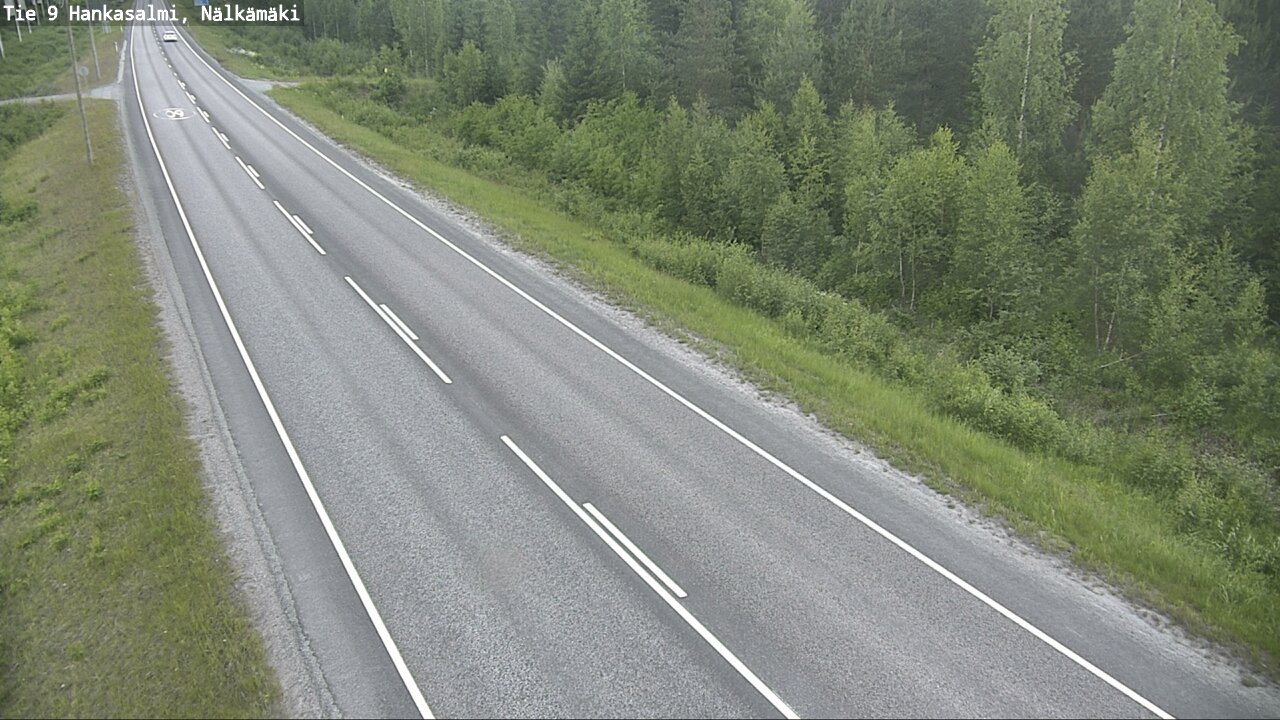 Kelikamerat Kuva Tie 9 Hankasalmi, Nälkämäki, Hankasalmi, Keski-Suomi