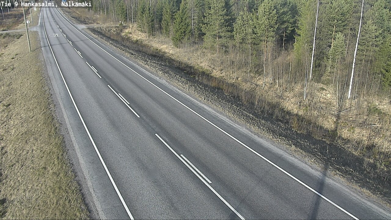 Kelikamerat Kuva Tie 9 Hankasalmi, Nälkämäki, Hankasalmi, Keski-Suomi