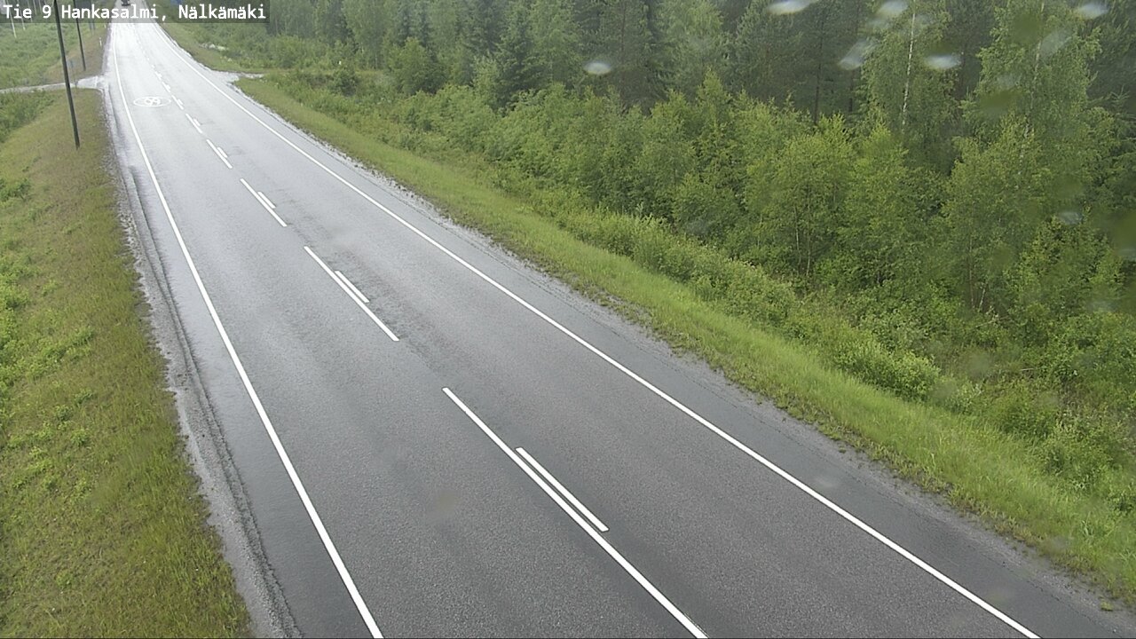 Kelikamerat Kuva Tie 9 Hankasalmi, Nälkämäki, Hankasalmi, Keski-Suomi