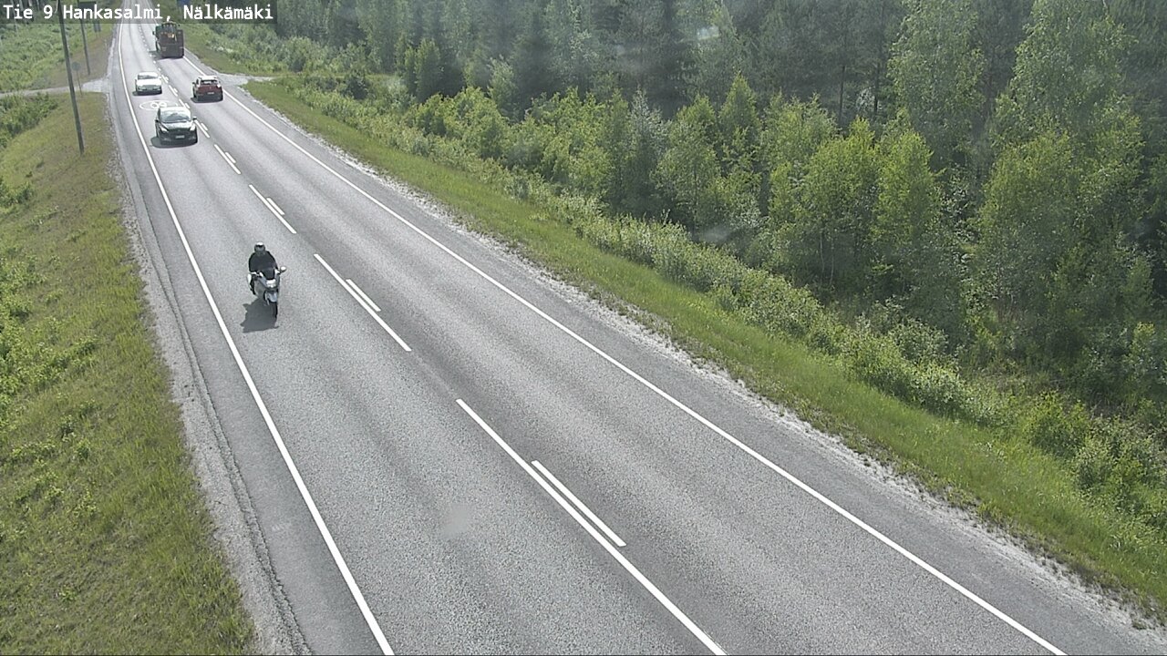 Kelikamerat Kuva Tie 9 Hankasalmi, Nälkämäki, Hankasalmi, Keski-Suomi