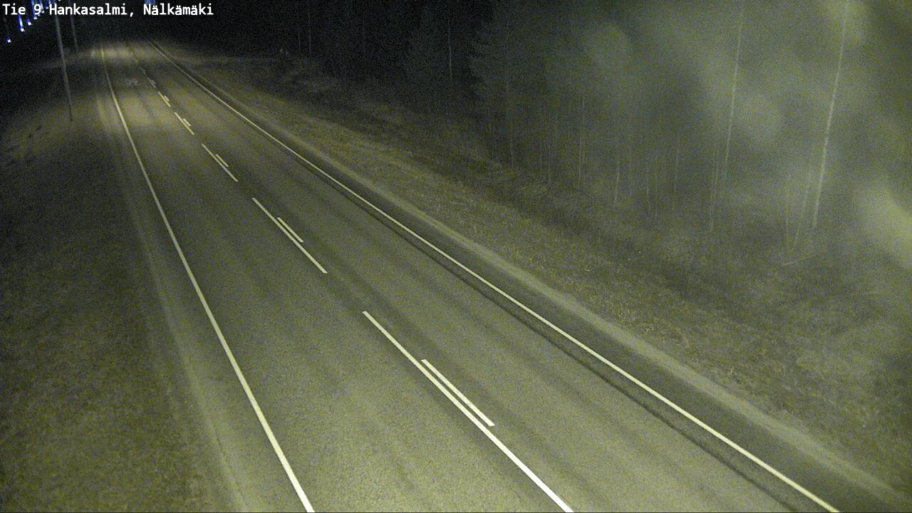 Kelikamerat Kuva Tie 9 Hankasalmi, Nälkämäki, Hankasalmi, Keski-Suomi