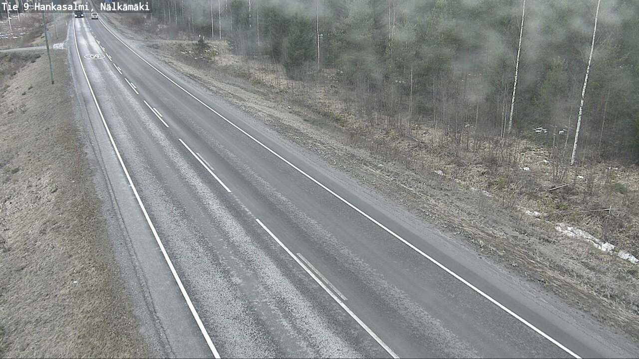 Weather Camera Image Road 9 Hankasalmi, Nälkämäki, Hankasalmi, Keski-Suomi