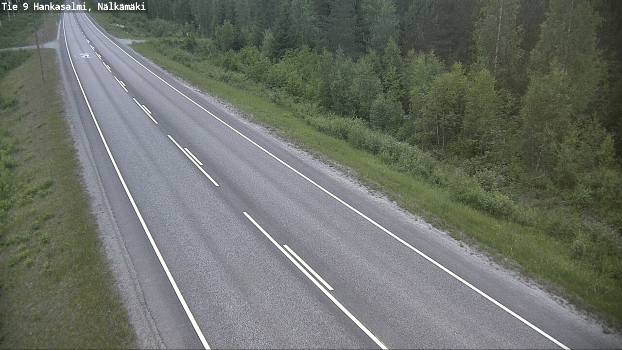 Kelikamerat Kuva Tie 9 Hankasalmi, Nälkämäki, Hankasalmi, Keski-Suomi