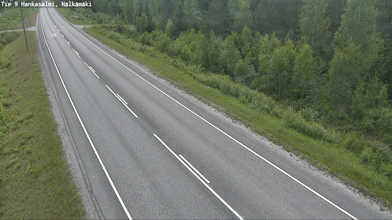 Kelikamerat Kuva Tie 9 Hankasalmi, Nälkämäki, Hankasalmi, Keski-Suomi