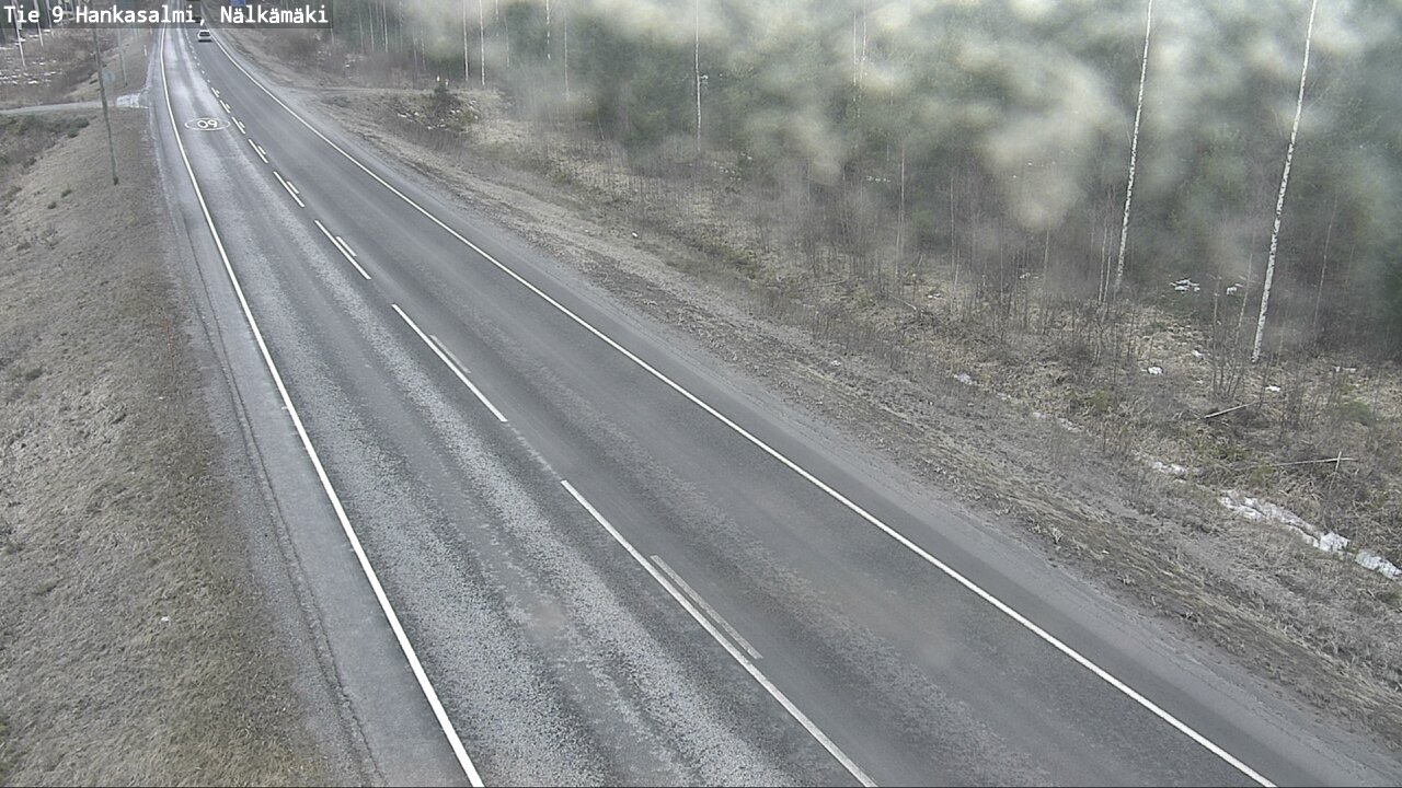 Weather Camera Image Road 9 Hankasalmi, Nälkämäki, Hankasalmi, Keski-Suomi