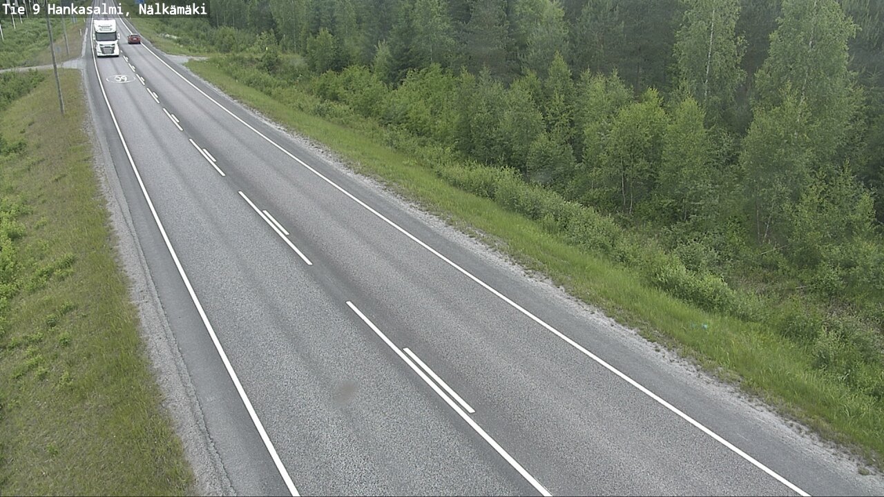 Kelikamerat Kuva Tie 9 Hankasalmi, Nälkämäki, Hankasalmi, Keski-Suomi