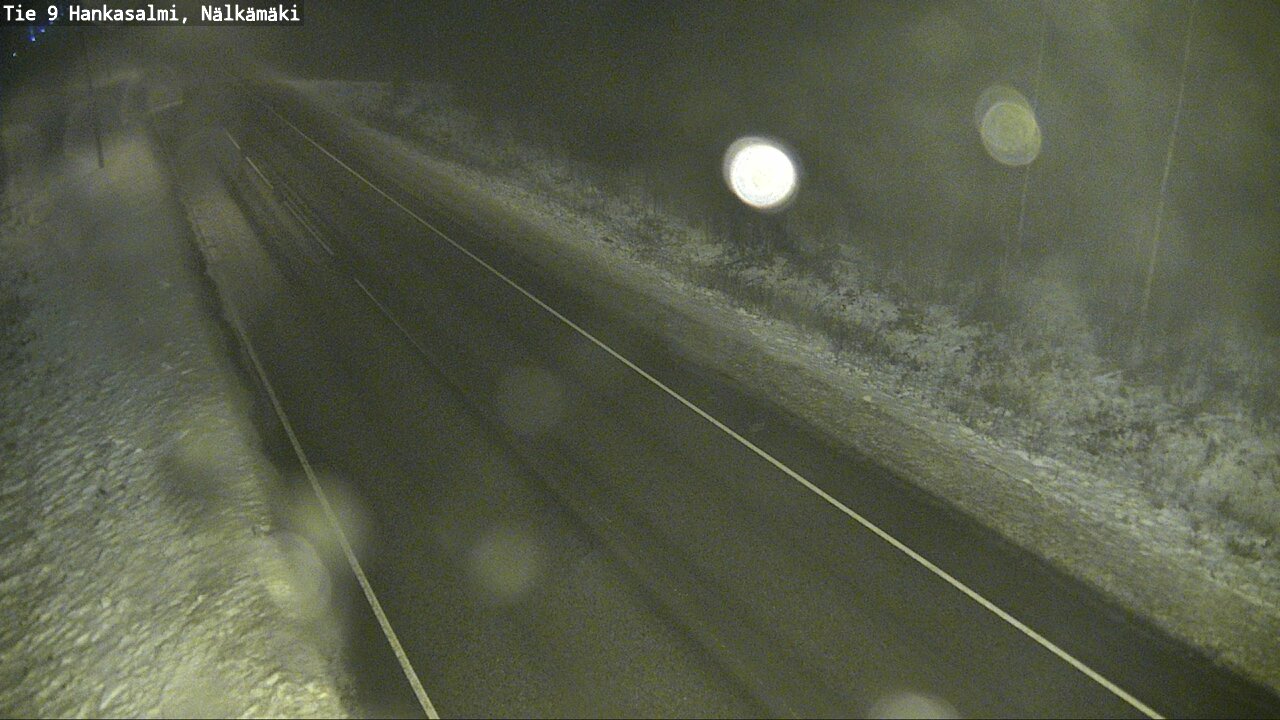 Weather Camera Image Road 9 Hankasalmi, Nälkämäki, Hankasalmi, Keski-Suomi