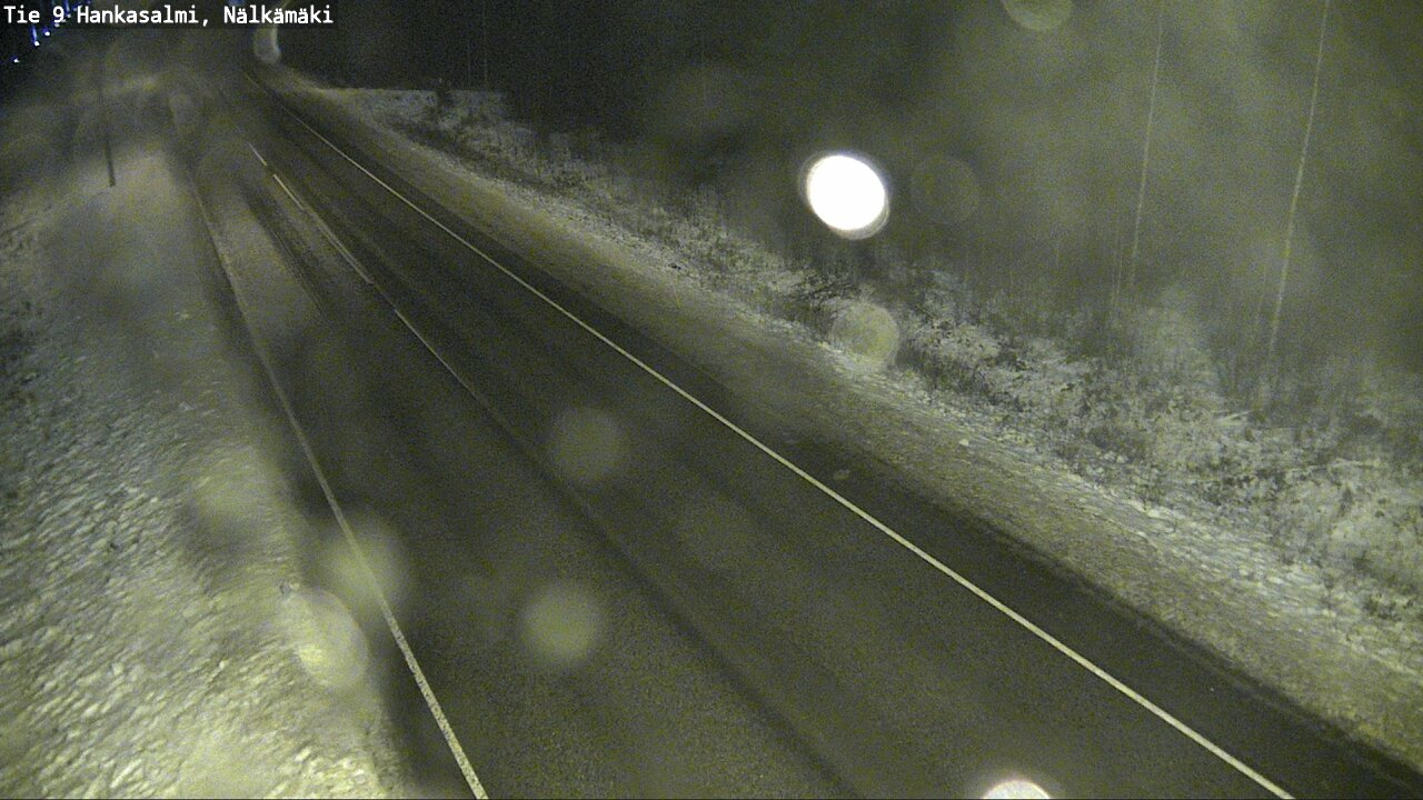 Weather Camera Image Road 9 Hankasalmi, Nälkämäki, Hankasalmi, Keski-Suomi