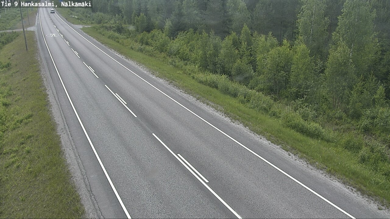 Kelikamerat Kuva Tie 9 Hankasalmi, Nälkämäki, Hankasalmi, Keski-Suomi