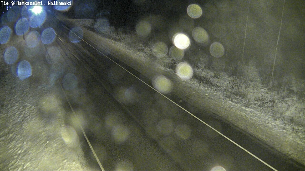 Weather Camera Image Road 9 Hankasalmi, Nälkämäki, Hankasalmi, Keski-Suomi