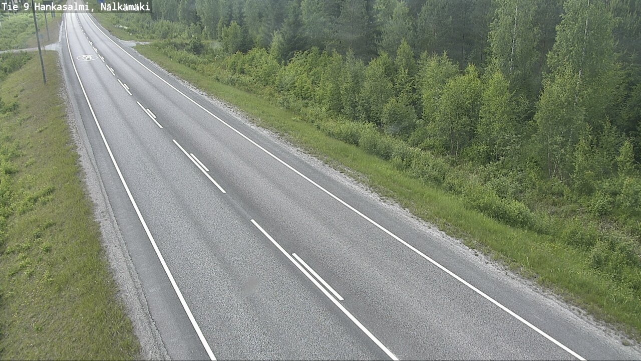 Kelikamerat Kuva Tie 9 Hankasalmi, Nälkämäki, Hankasalmi, Keski-Suomi