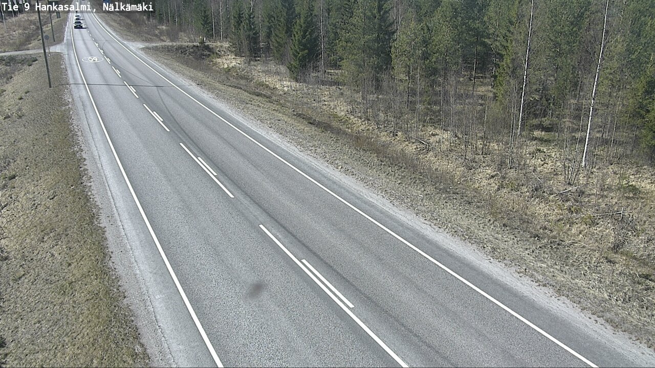 Kelikamerat Kuva Tie 9 Hankasalmi, Nälkämäki, Hankasalmi, Keski-Suomi