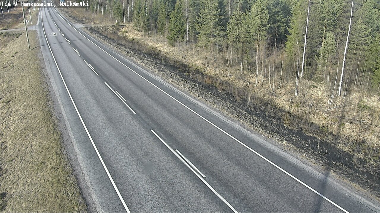 Kelikamerat Kuva Tie 9 Hankasalmi, Nälkämäki, Hankasalmi, Keski-Suomi
