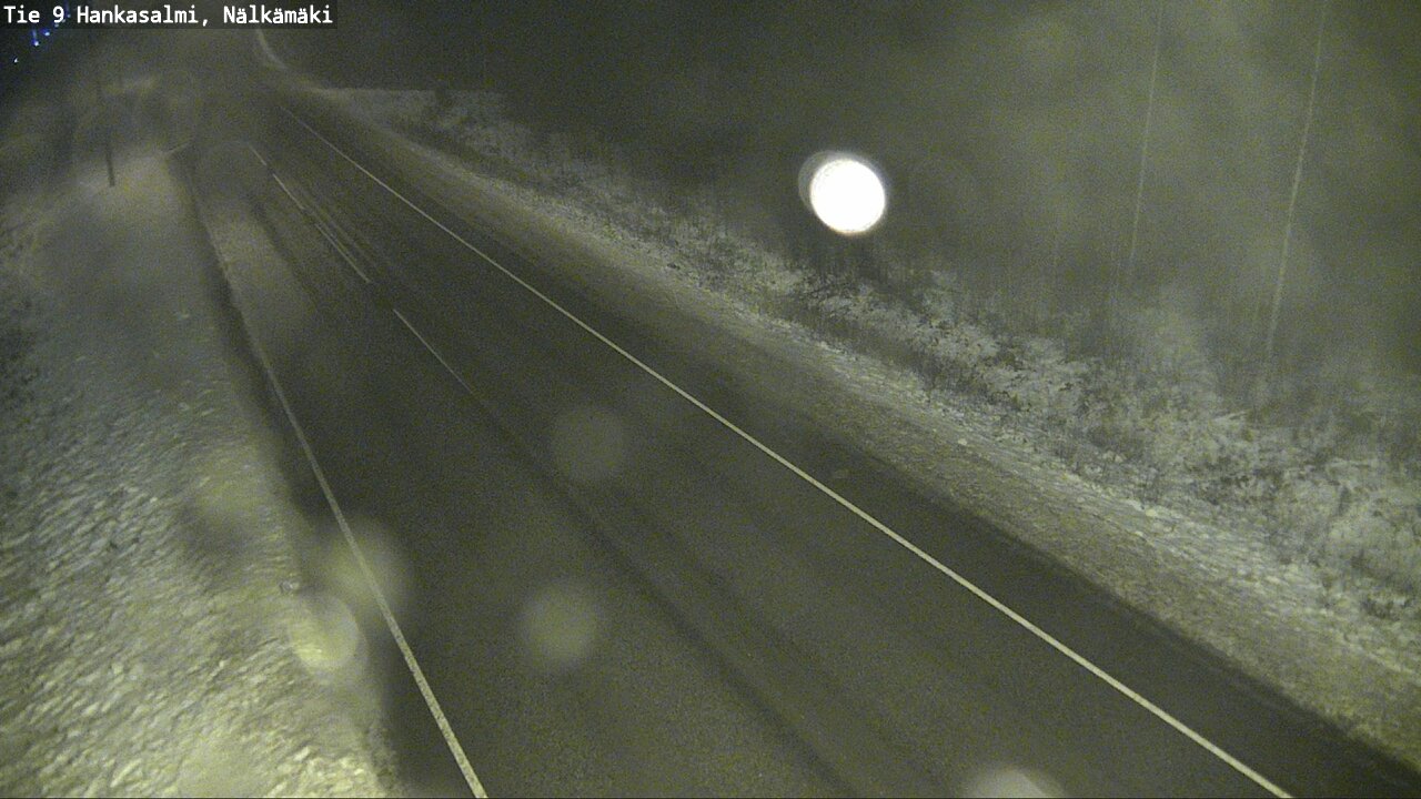Weather Camera Image Road 9 Hankasalmi, Nälkämäki, Hankasalmi, Keski-Suomi
