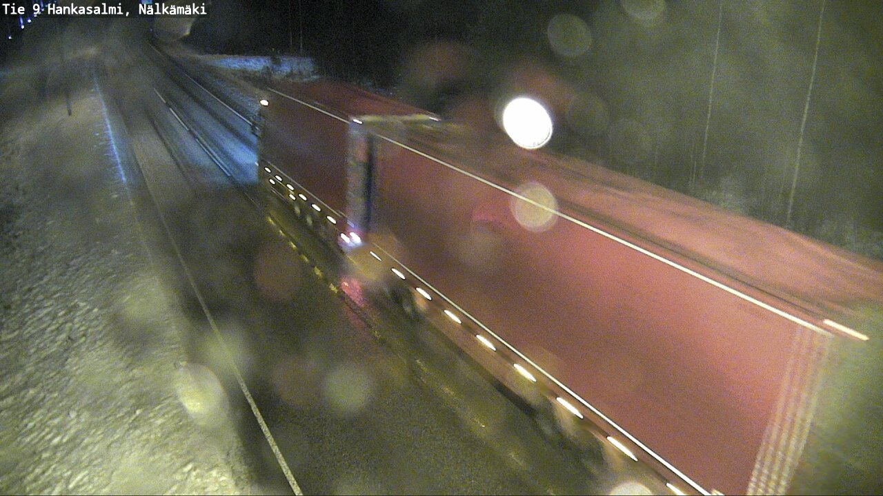 Weather Camera Image Road 9 Hankasalmi, Nälkämäki, Hankasalmi, Keski-Suomi