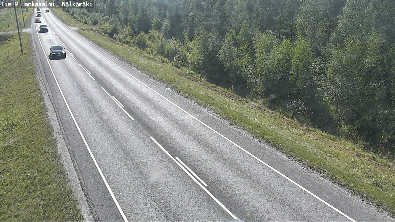Kelikamerat Kuva Tie 9 Hankasalmi, Nälkämäki, Hankasalmi, Keski-Suomi
