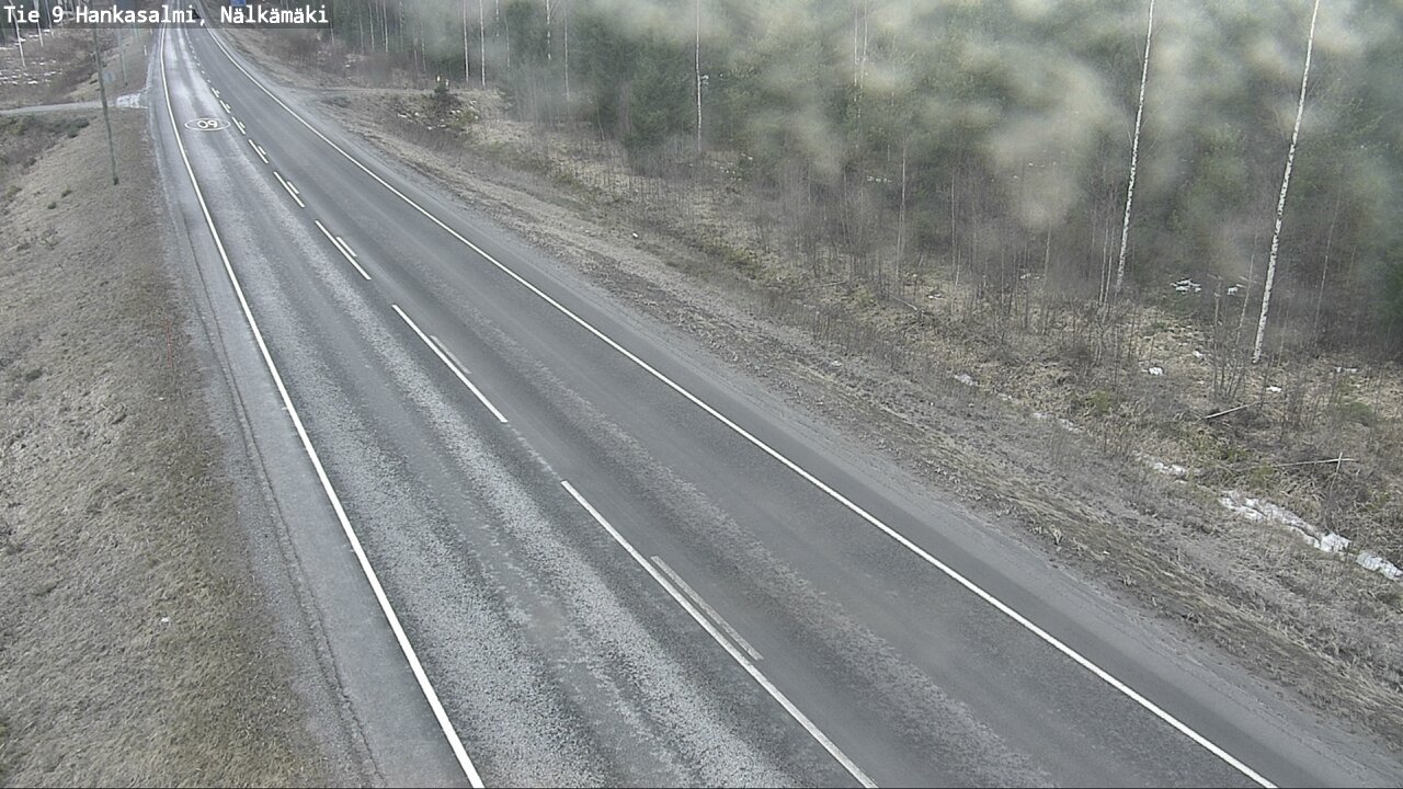 Weather Camera Image Road 9 Hankasalmi, Nälkämäki, Hankasalmi, Keski-Suomi