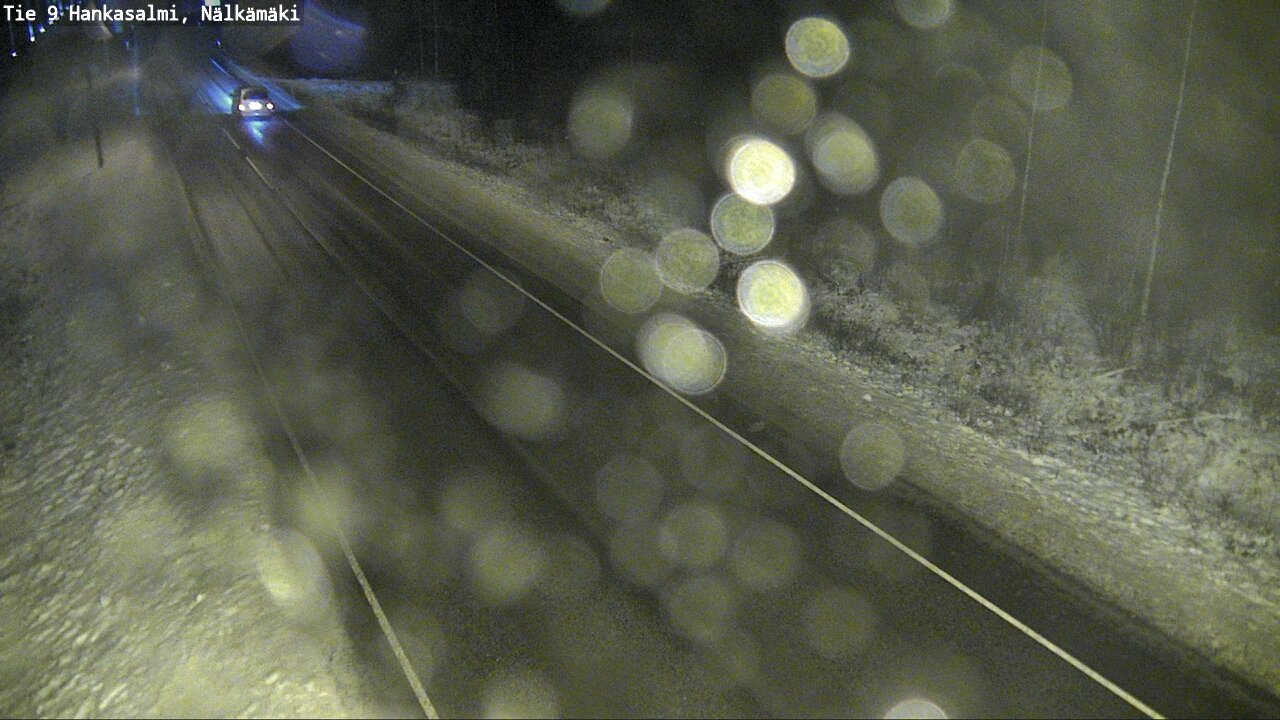 Weather Camera Image Road 9 Hankasalmi, Nälkämäki, Hankasalmi, Keski-Suomi